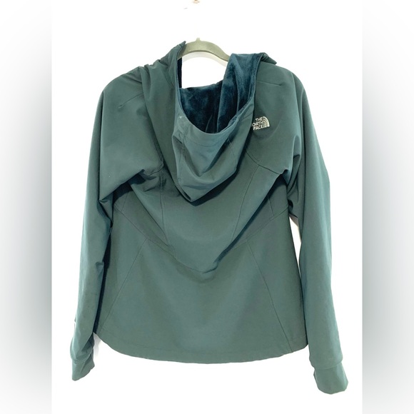 The North face Forrest green fleece women’s jacket - Picture 2 of 4